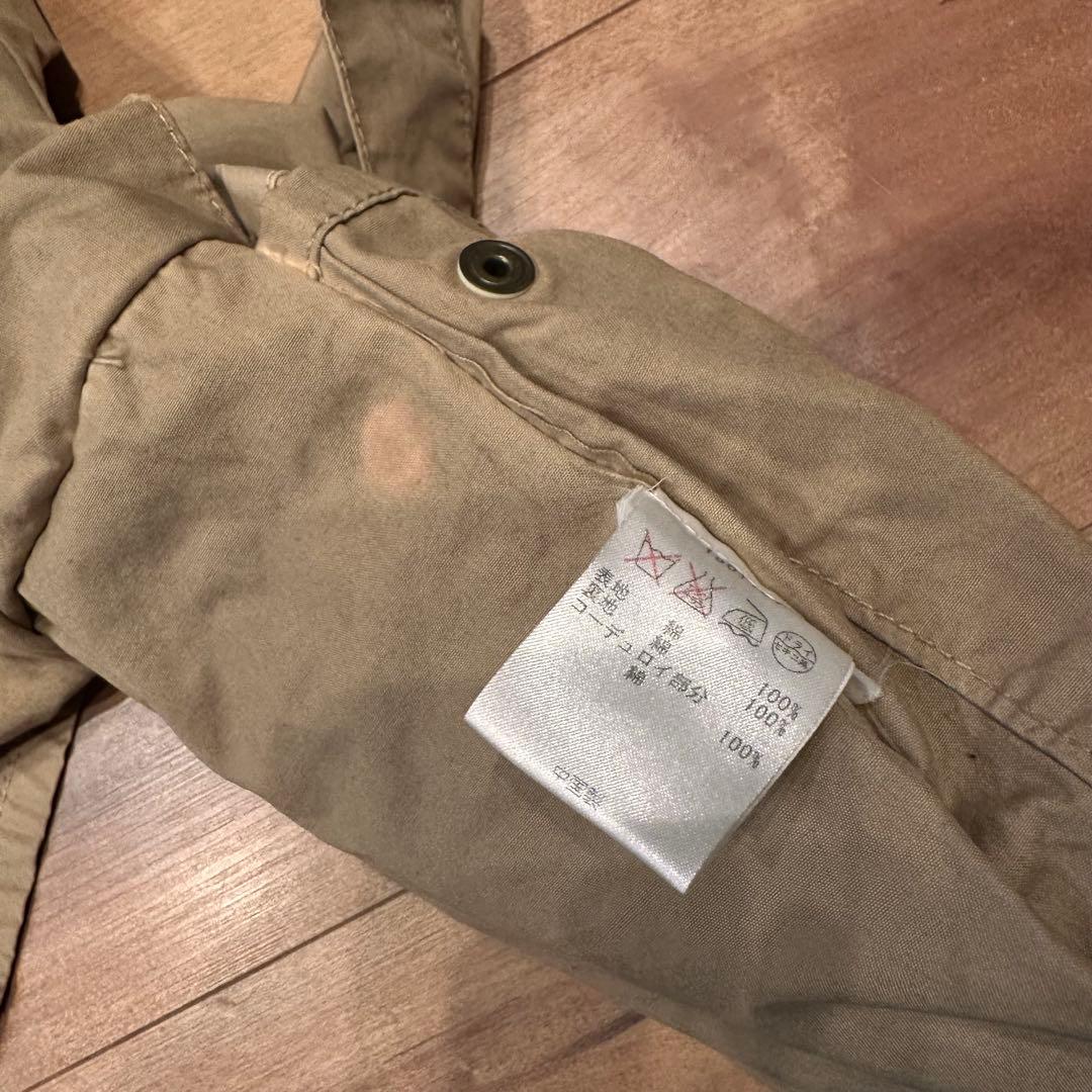 Barbour BEDALE sl 36 ベージュ　ノンオイル　コットン