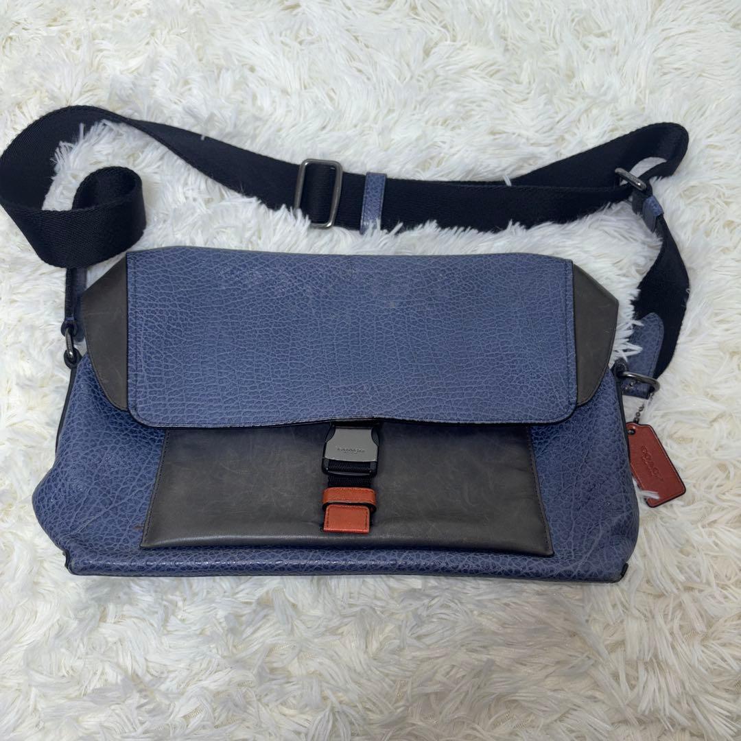 [希少] COACH コーチ マンハッタン ショルダーバッグ ビジネス