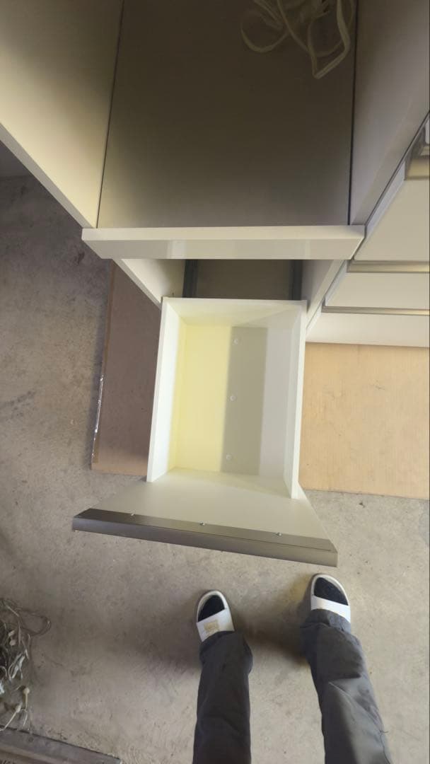 岡山県　31日まで送料込み！パモウナ　大型食器棚　8000円引き中