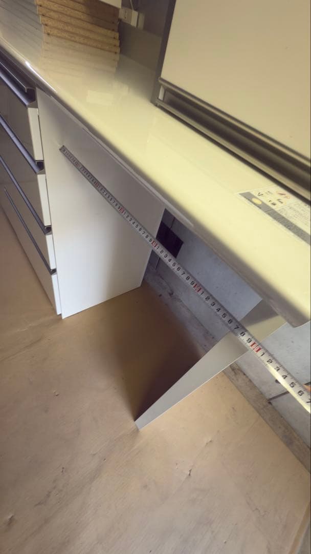 岡山県　31日まで送料込み！パモウナ　大型食器棚　8000円引き中