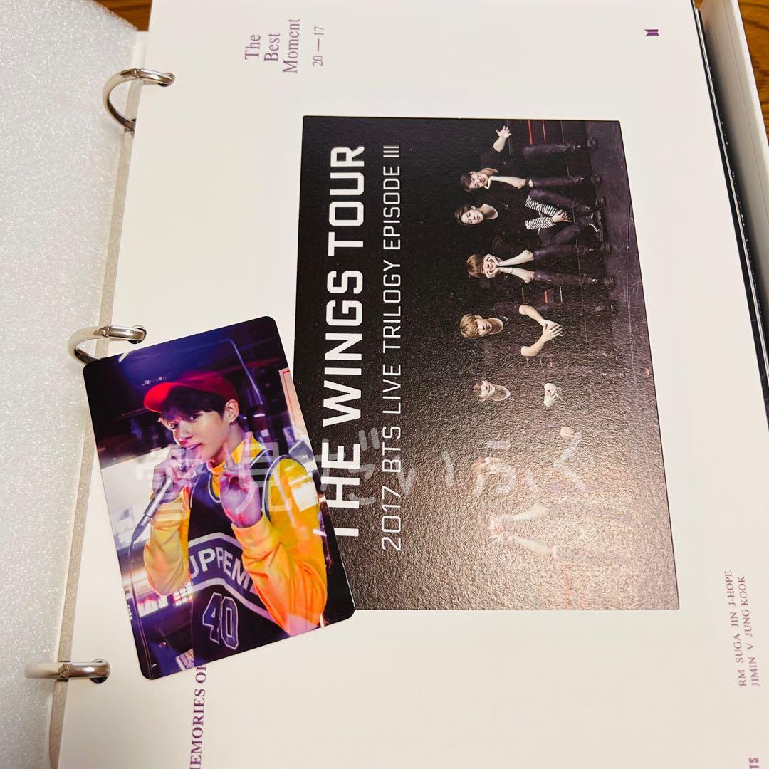 BTS MEMORIES OF 2017 DVD ジョングクトレカ付き