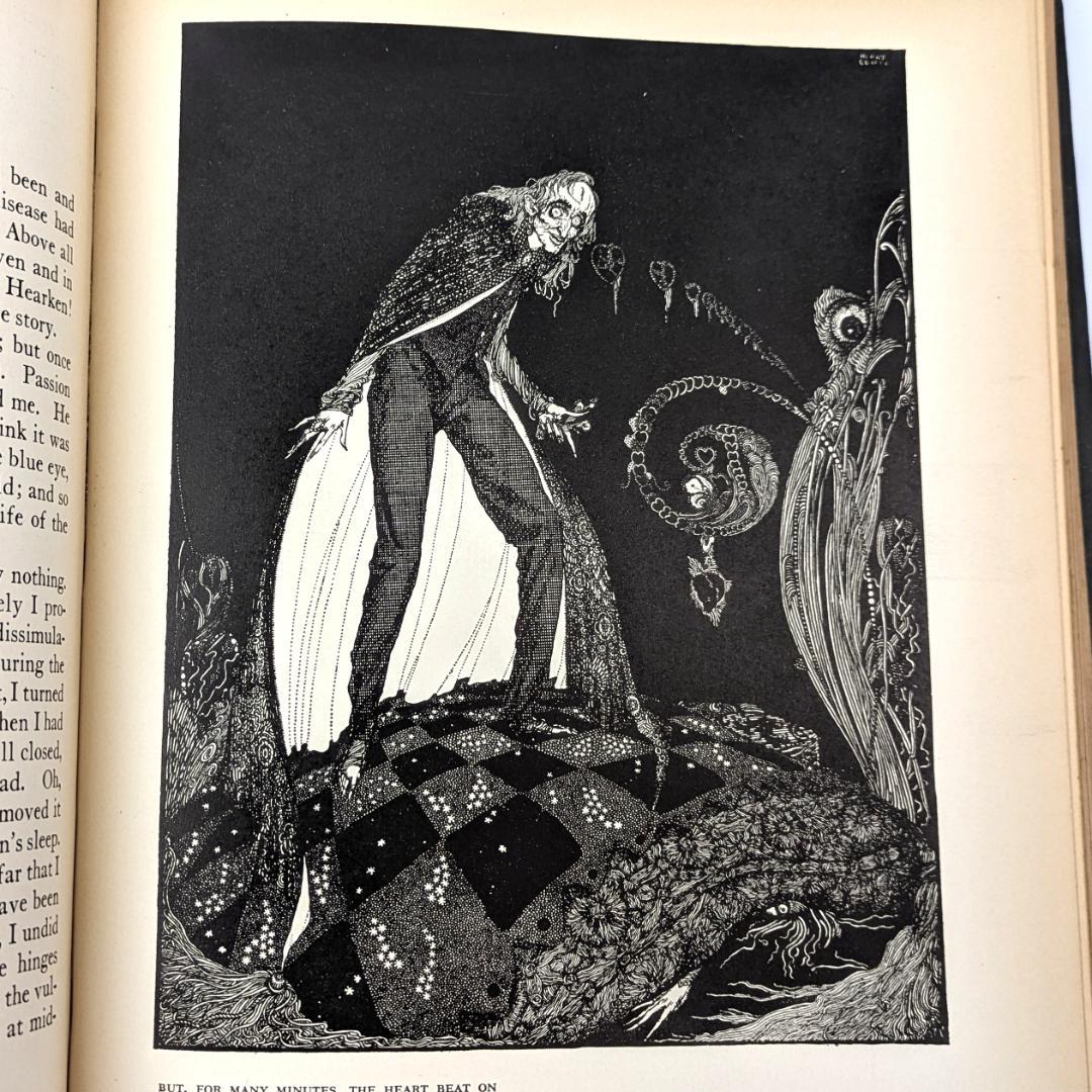 奇妙奇天烈 ハリー クラーク挿画本★ポオ怪奇小説集 カラー図版総揃1933年初版