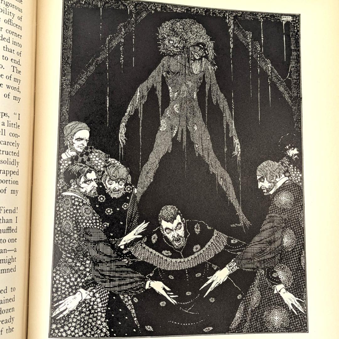 奇妙奇天烈 ハリー クラーク挿画本★ポオ怪奇小説集 カラー図版総揃1933年初版