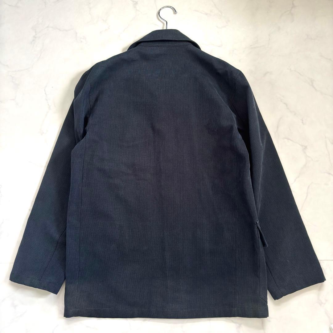 アニエスベーオム カバーオール 90s フランス製 コットン ネイビー 46