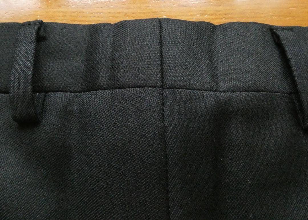 Zegna ゼニア生地使用 スーツ ブラック 100AB7