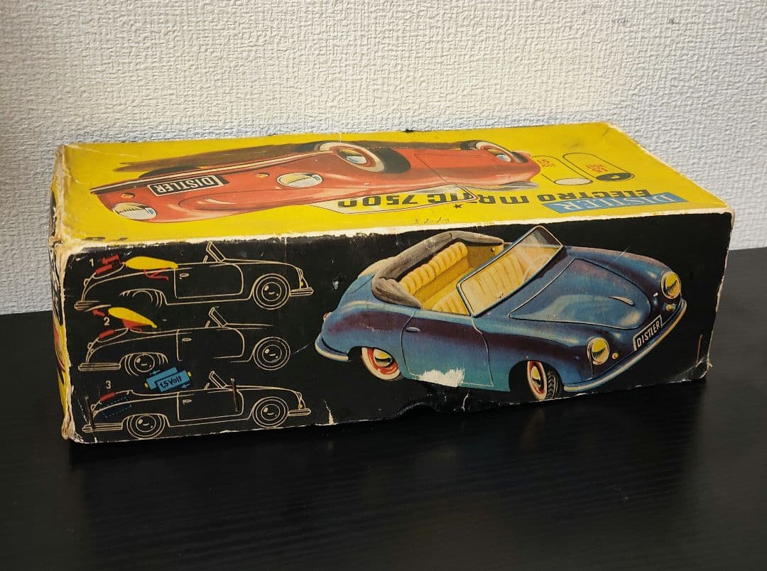 DISTLER　ディストラ　ポルシェ365　ドイツ製　箱付き　全長25cm