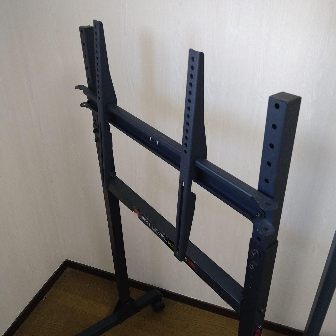 NEXT LEVEL RACING テレビスタンド ブラック
