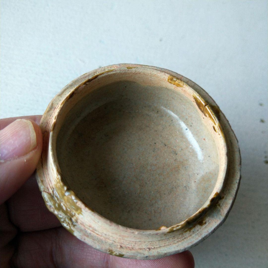 香合 古支那陽刻 香盒