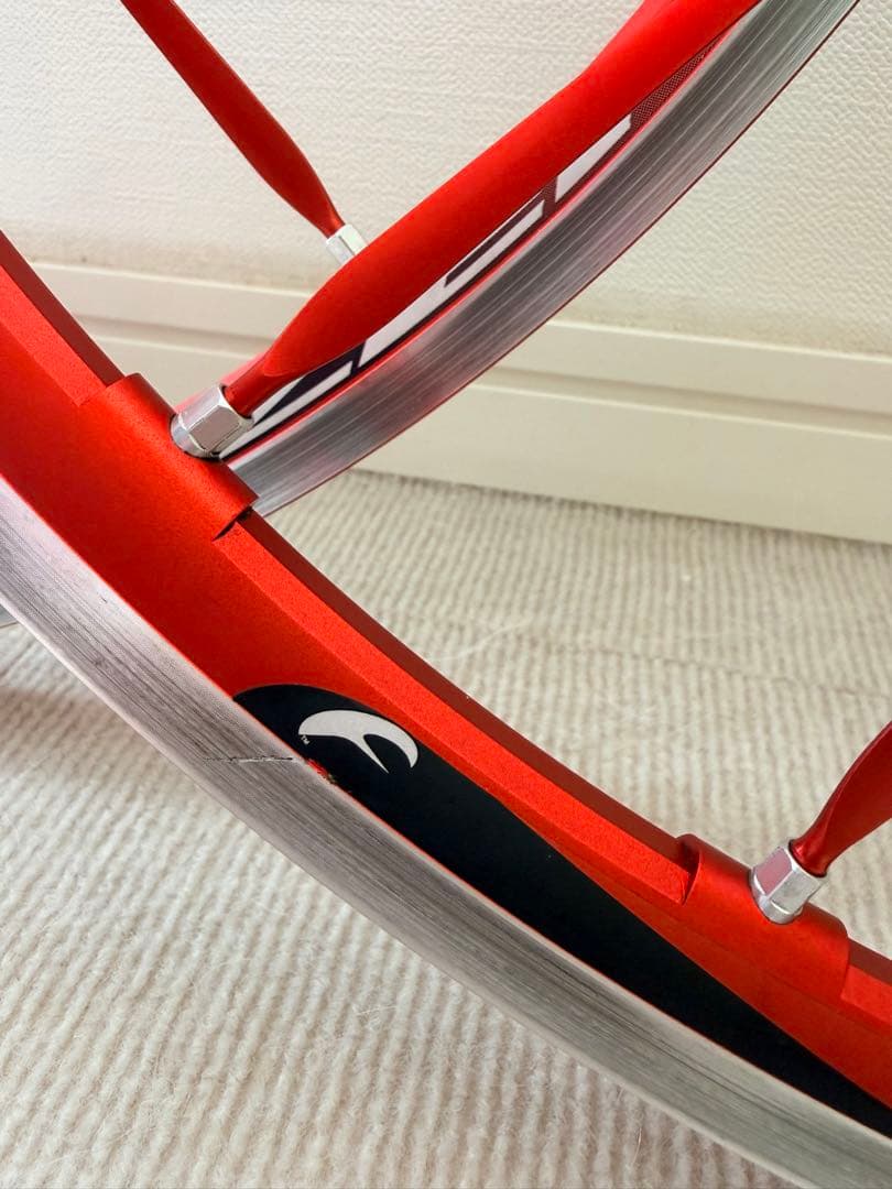 FULCRUM フルクラム　レーシングゼロ　チューブラー　カンパ　レッド