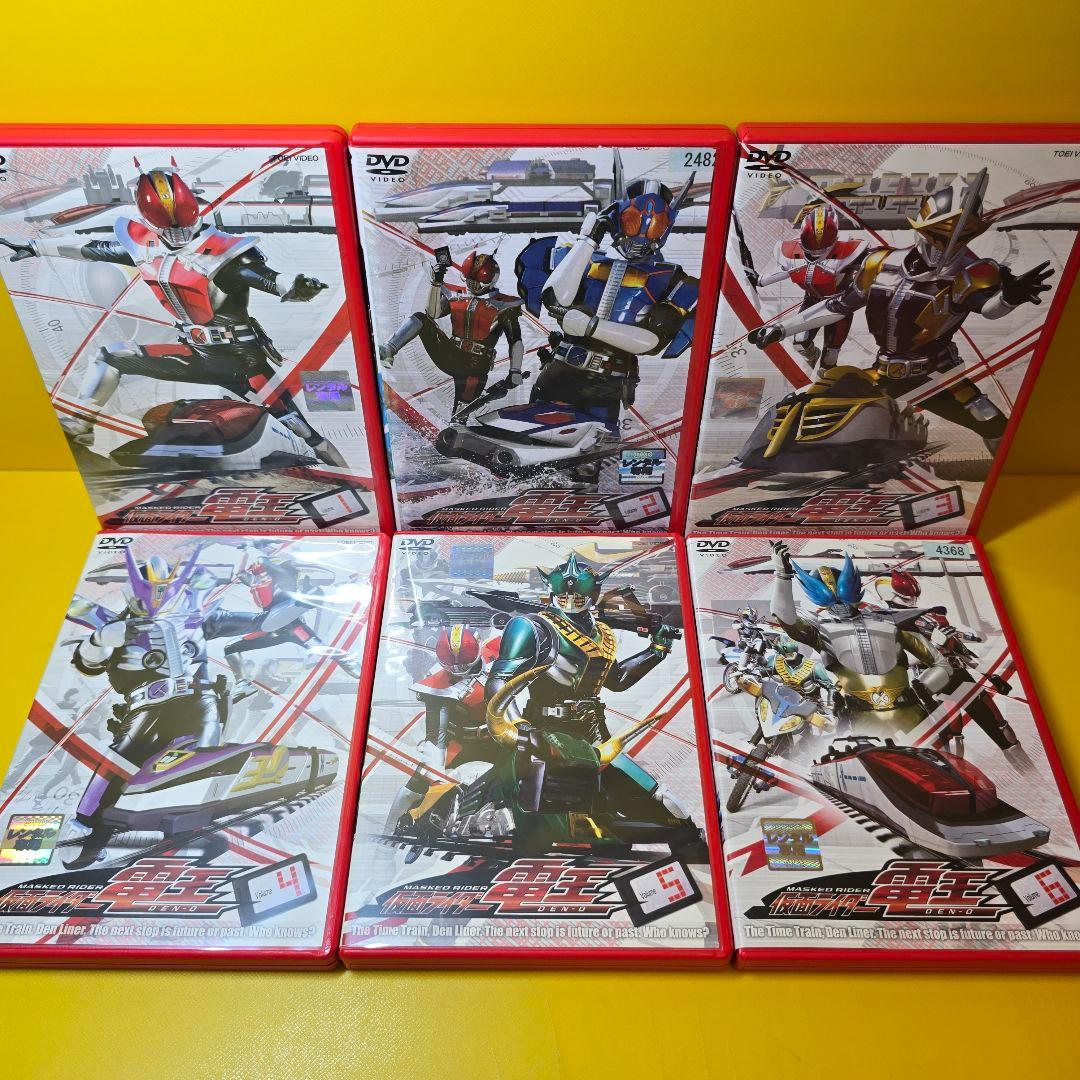 新品ケース交換済　仮面ライダー 電王+劇場版　DVD全24巻セット