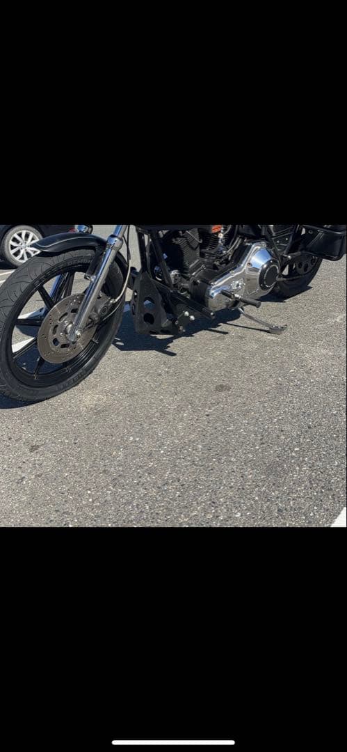 s＿s　ブラック 9本キャスト　前後セット　ハーレー純正　値下げしました