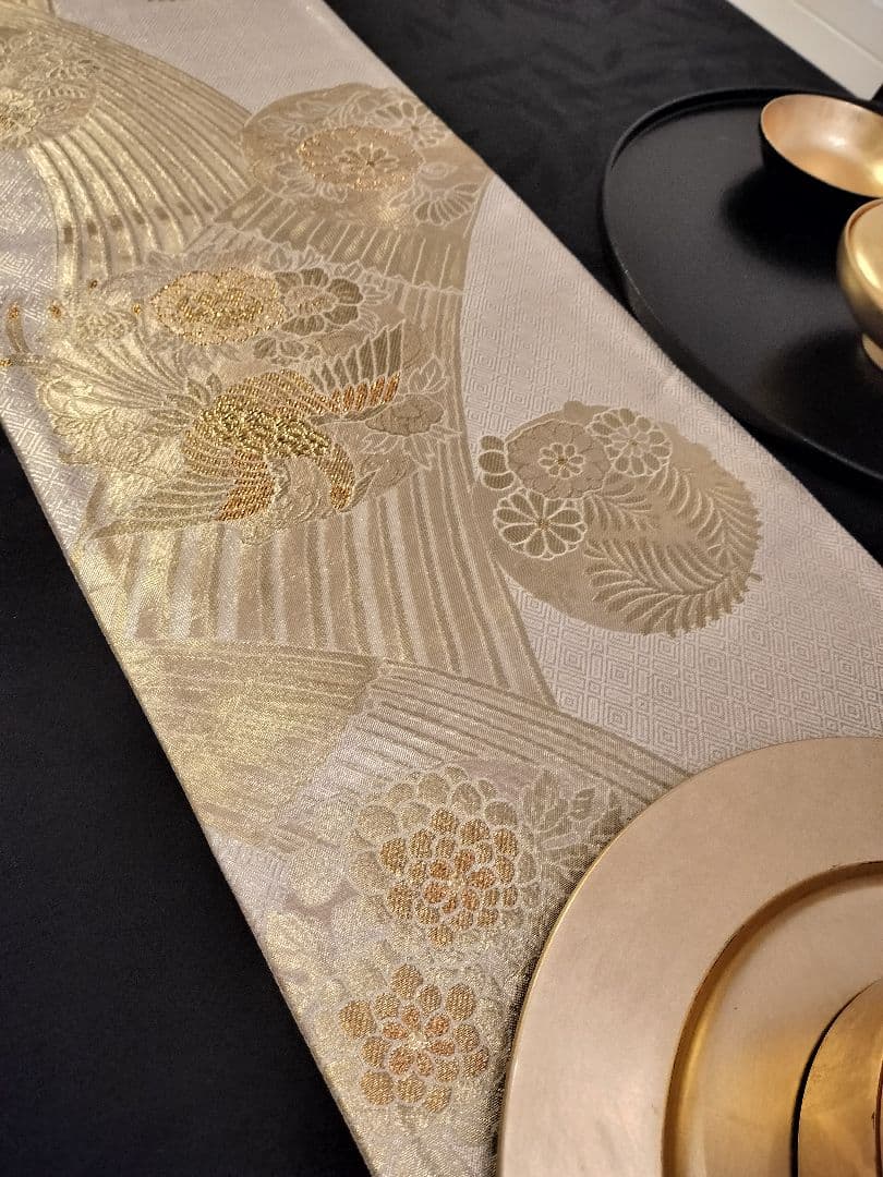 kairorisuA684★逸品‼️豪華刺繍‼️ひな祭り‼️正絹2m9cm