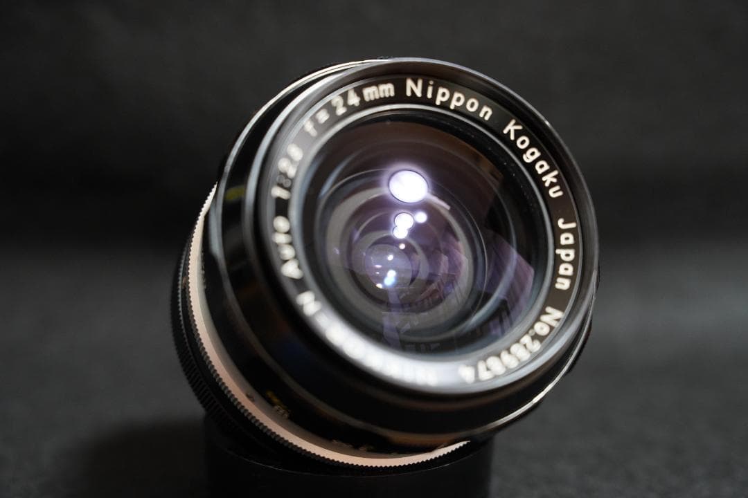 オールドレンズ NIKKOR-N Auto 24mm f/2.8 レンズ
