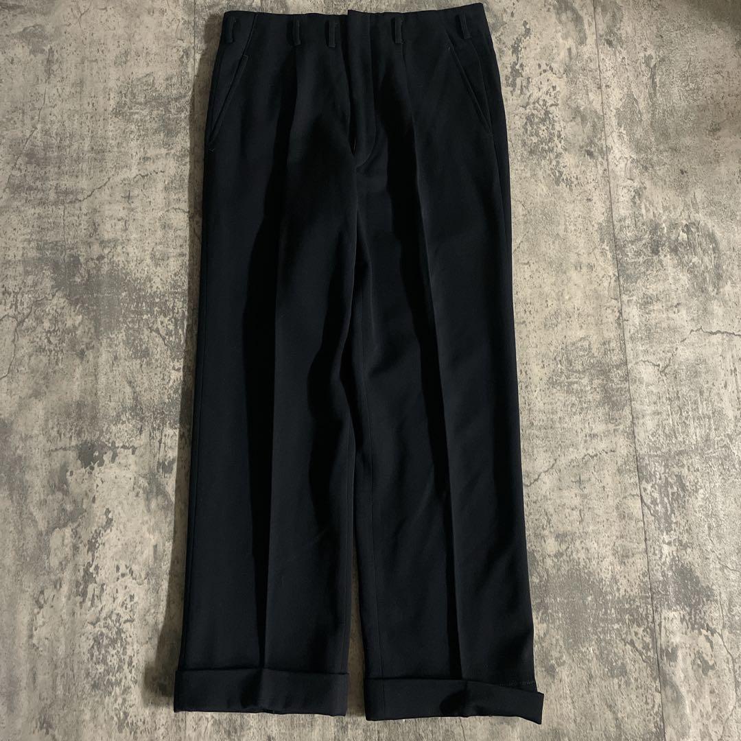 極上ウール ダブルスーツ × Yves Saint Laurentネクタイ