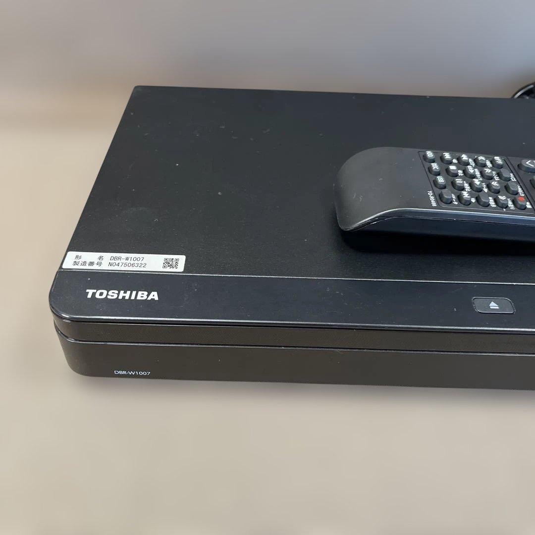 TOSHIBA REGZA レグザブルーレイ DBR-W1007 2017年