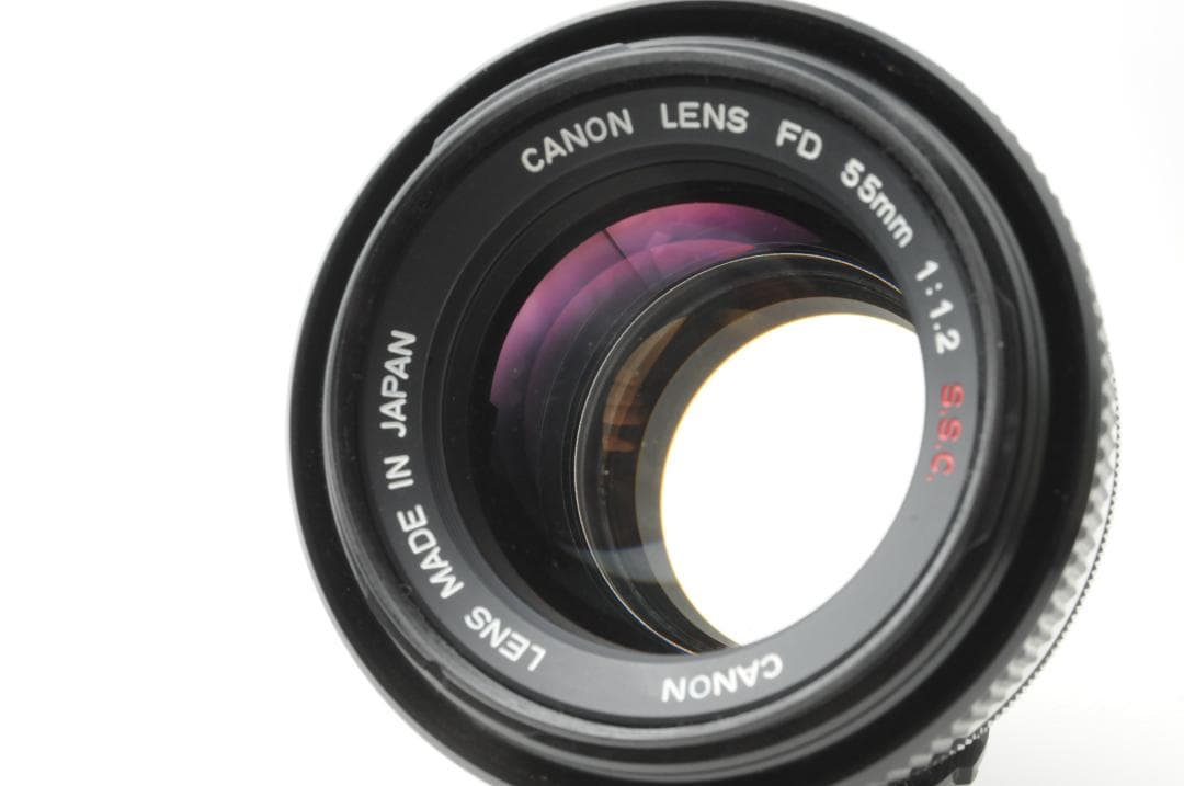 ★美品★CANON キヤノン FD 55mm F1.2 S.S.C.
