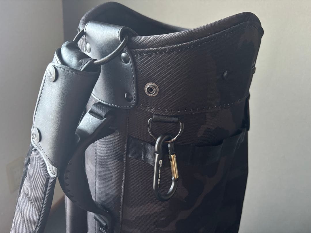 New Era ブラック迷彩 キャディバッグ