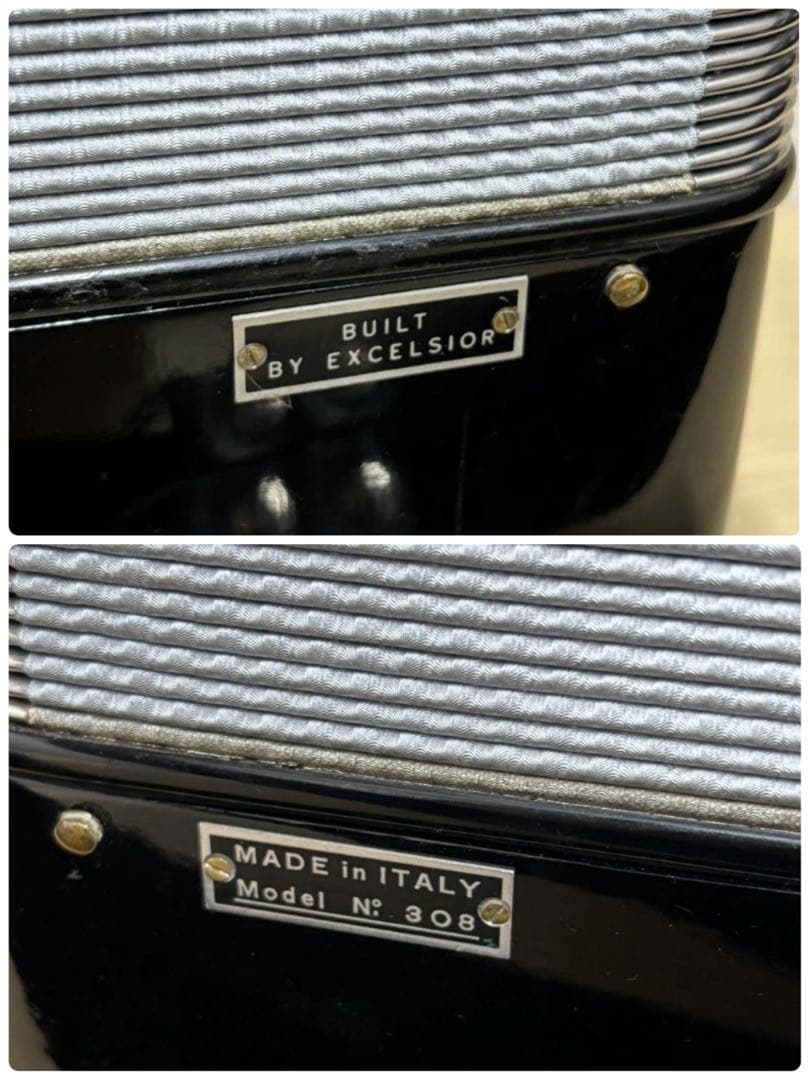 アコーディオン EXCELSIOR 308 41鍵盤 イタリア製