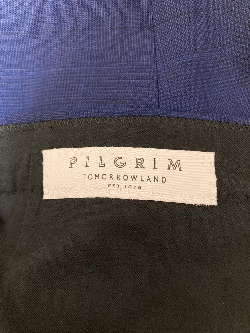 3連休限定】ゼニア AMEZING トゥモローランド スーツ 青