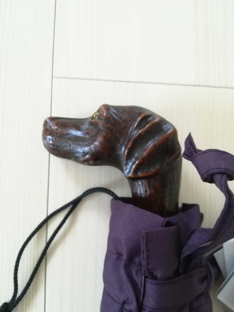 ★新価格★ Guy de jean 折り畳み傘 雨/日傘兼用：グレーハウンド