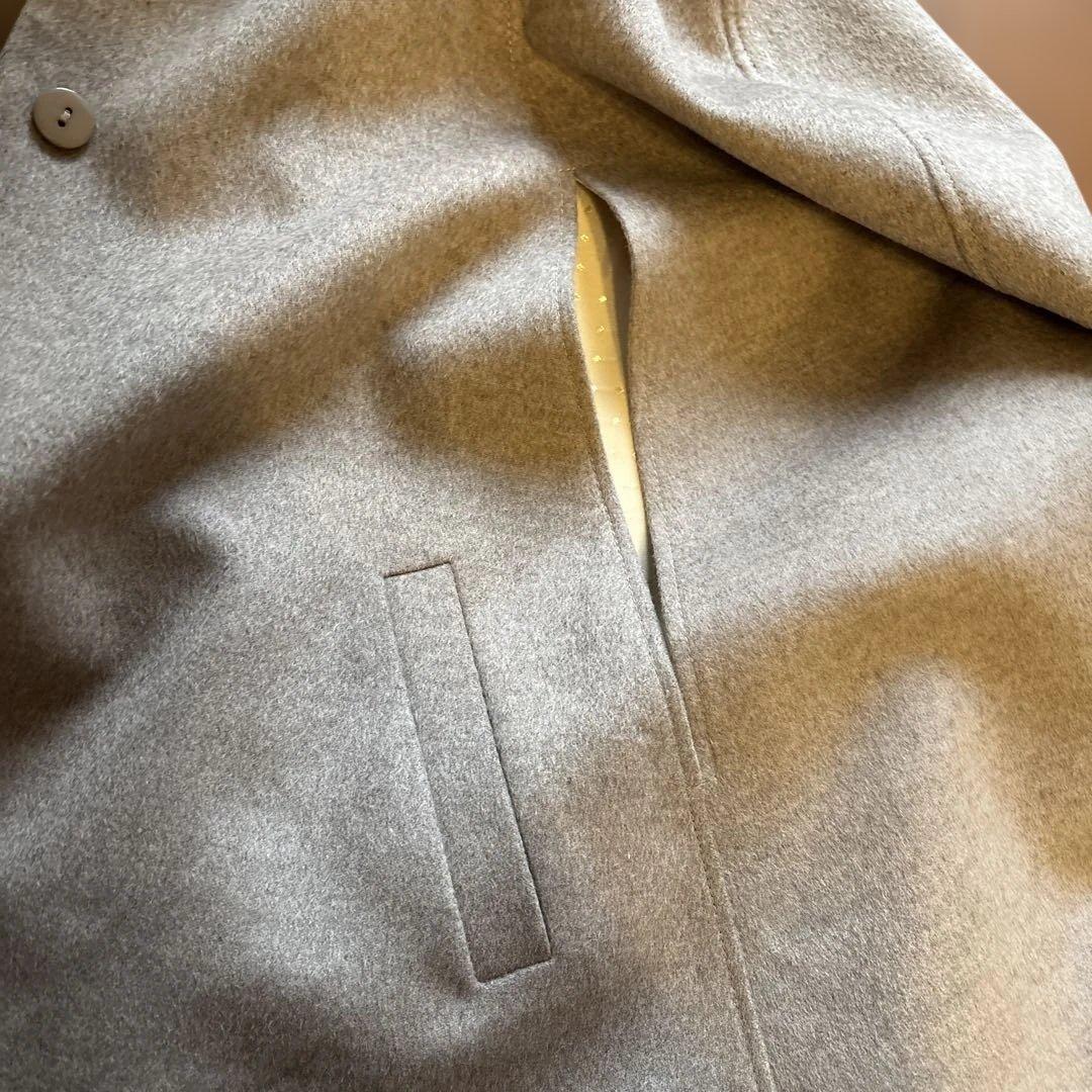 ルイルエブティック　リアルフォックスファー付きケープコート　コート