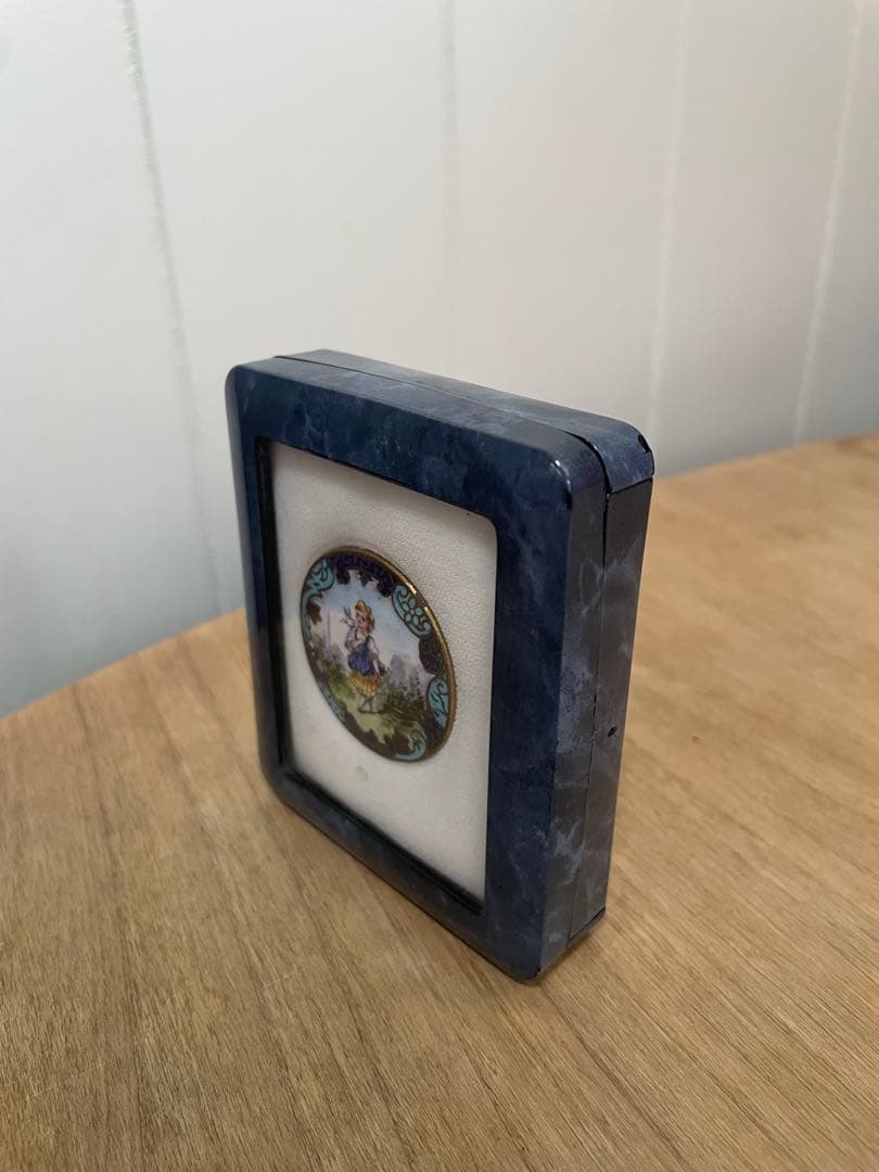 たかまま様　⬇️【希少】アンティーク エナメル手書き　ボタン