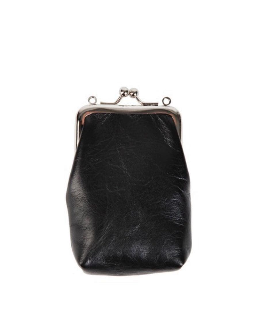 beautiful people mini clasp pouch ブラック