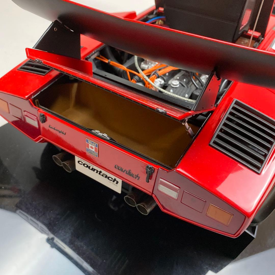 デアゴスティーニ　ランボルギーニカウンタックLP500S 完成品　専用ケース付き