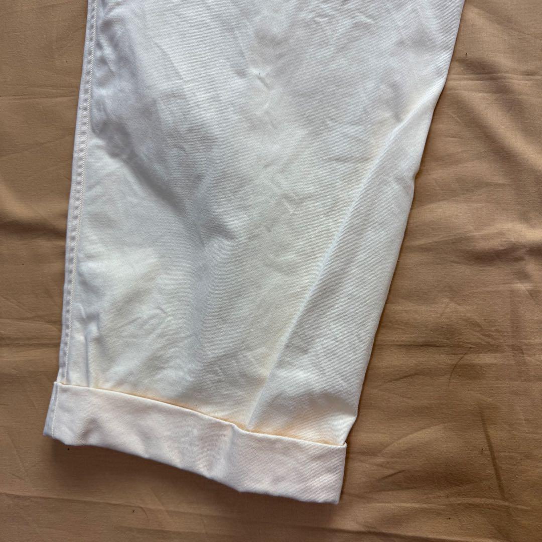 USA製　ラルフローレン　チノ　初期タグ　チノパン　イエロー　2タック　polo