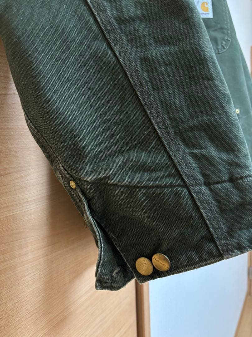 90s グッドフェード　カーハート　チョアコート　vintage モスグリーン