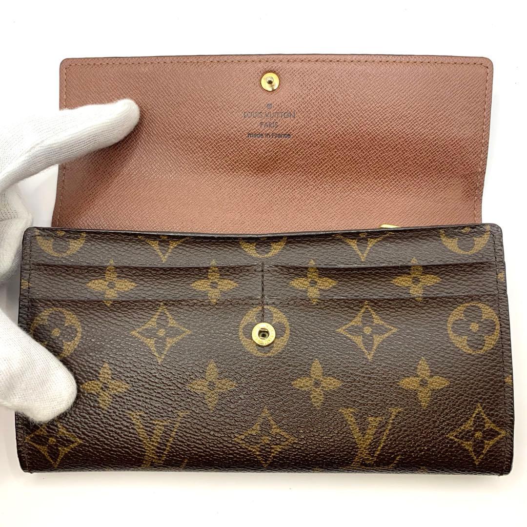 ルイヴィトン モノグラム ポルトフォイユサラ Sarah 長財布 M61734