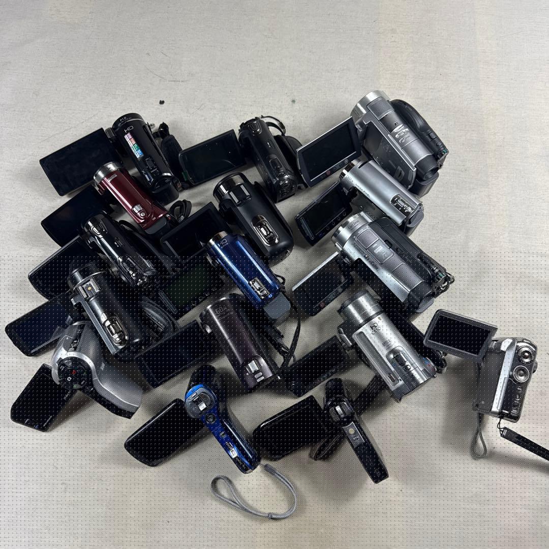 HD ビデオカメラ 16台 まとめ売り ジャンク 部品取り 動作未確認