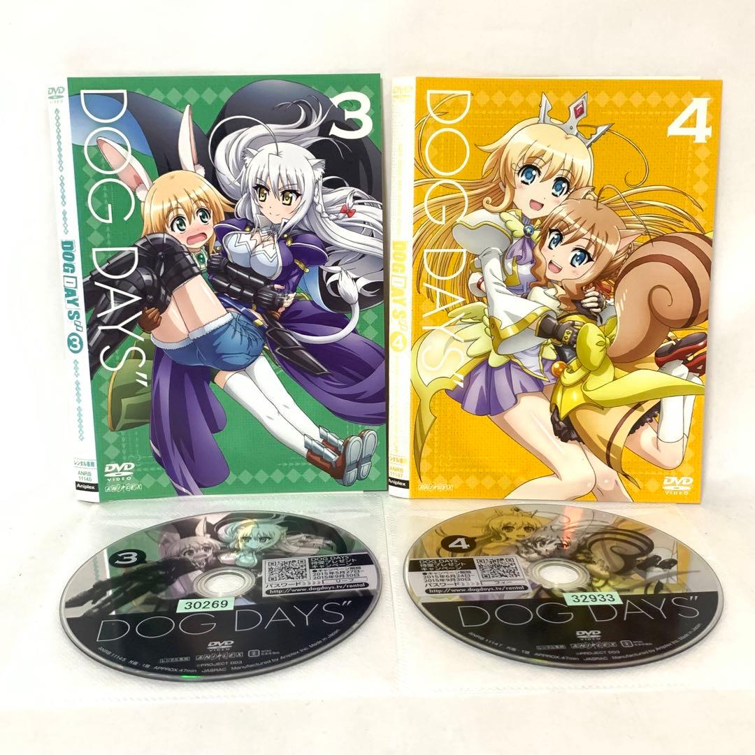 DOG DAYS ドッグデイズ　DVD 全巻セット　1期＋2期＋3期