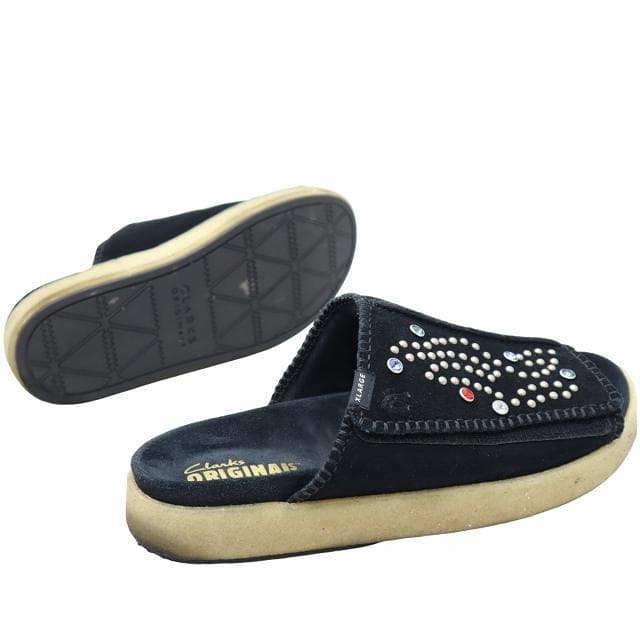 クラークス×エクストララージ オリジナルズ オーバーリー スライド サンダル