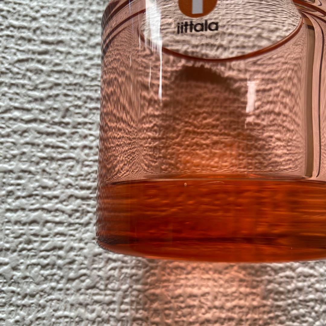 美品✨イッタラ キビkivi キャンドルホルダー　60 薄ピンク系