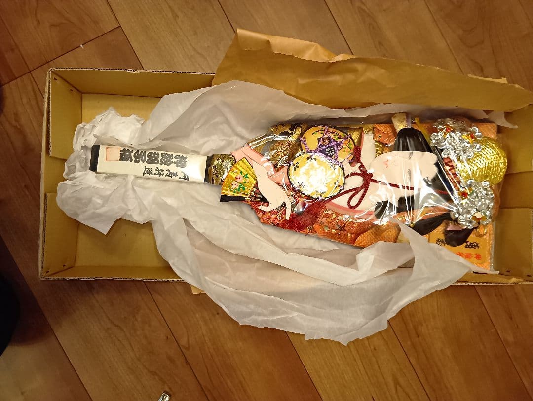 伝統的 　飾り羽子板 　専用額付き【高さ約60cmの大きな羽子板】