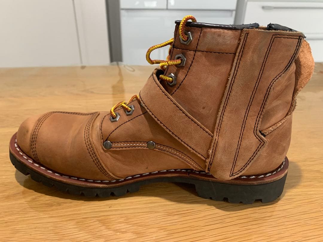 アヴィレックス　バイク用　ブーツ ブラウン