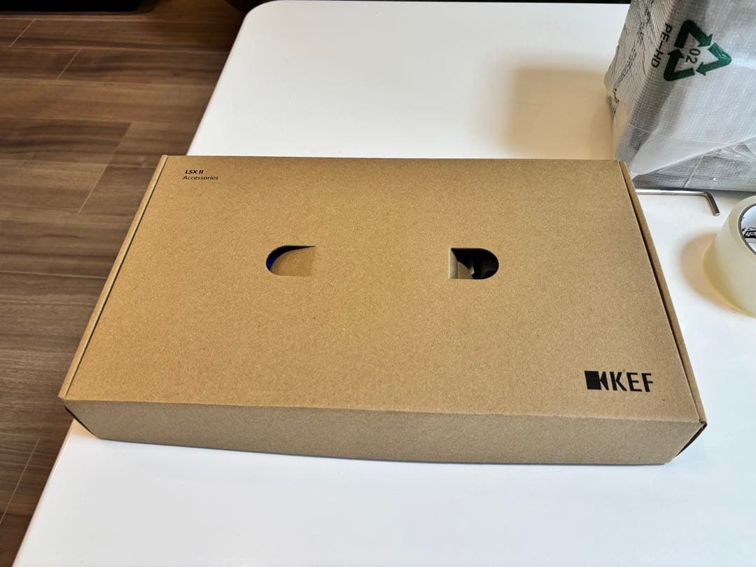 KEF LSX Ⅱ ワイヤレスHiFiブックシェルフスピーカー カーボンブラック