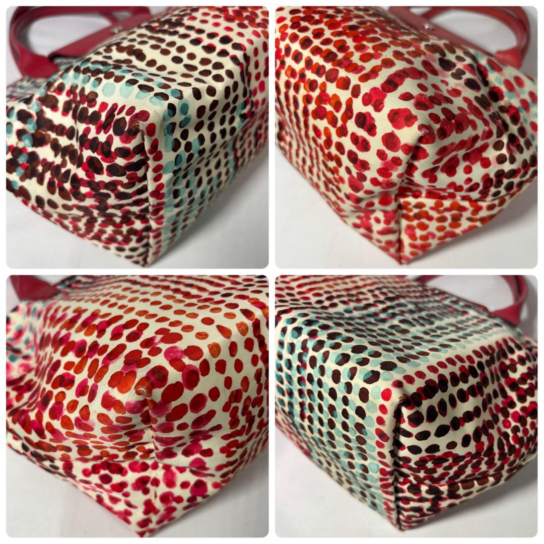 ロンシャン ハンドバッグ ショルダーバッグ 2way ル プリアージュ ネオ 赤