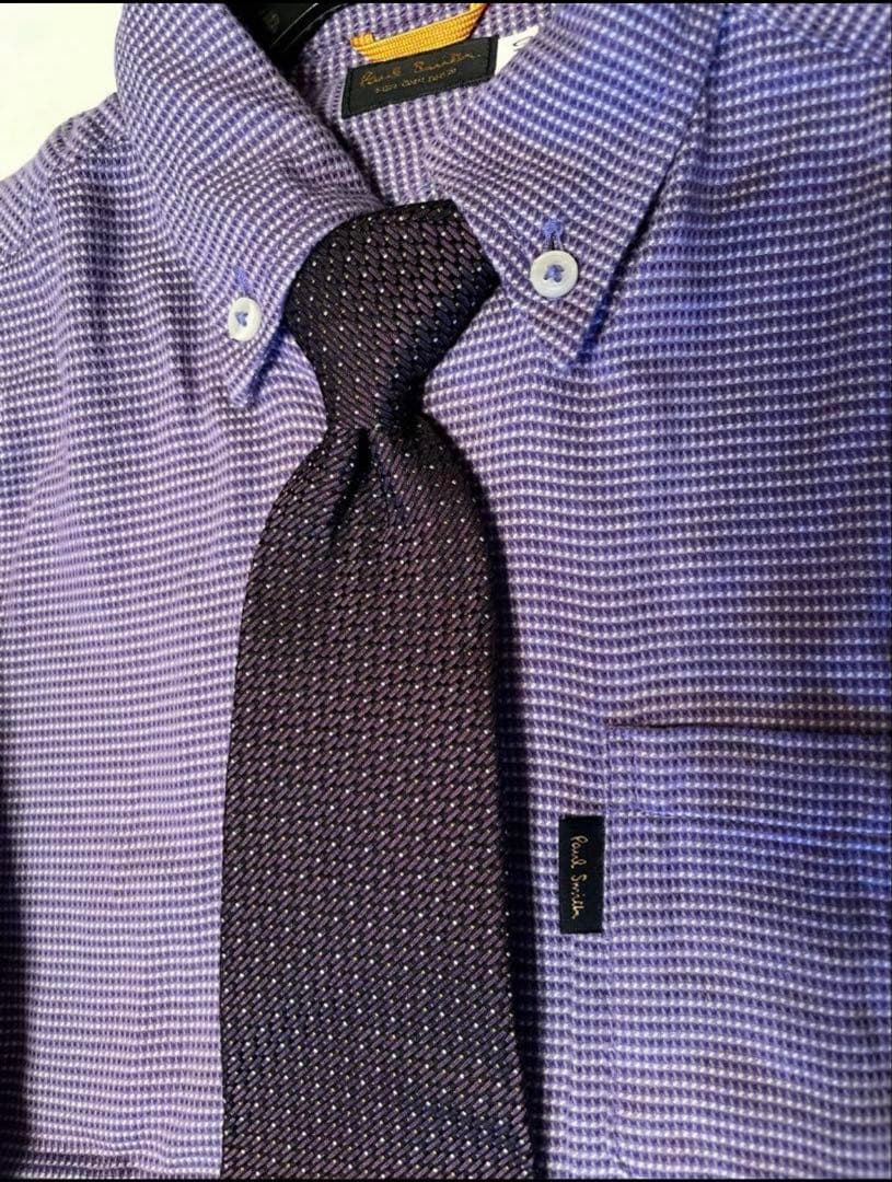 卒園式　入学式　ポールスミス グレー チェック柄 スーツセット