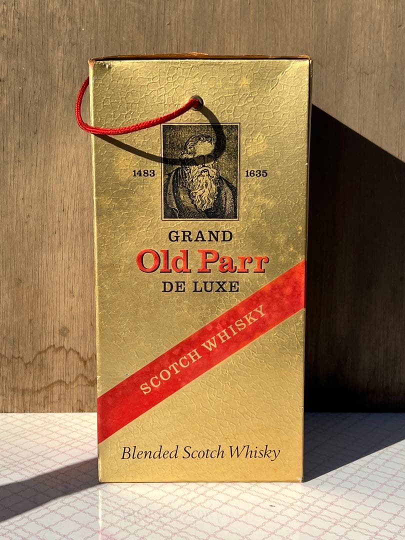 古酒　未開封　Old Parr スコッチウイスキー 750ml 43%