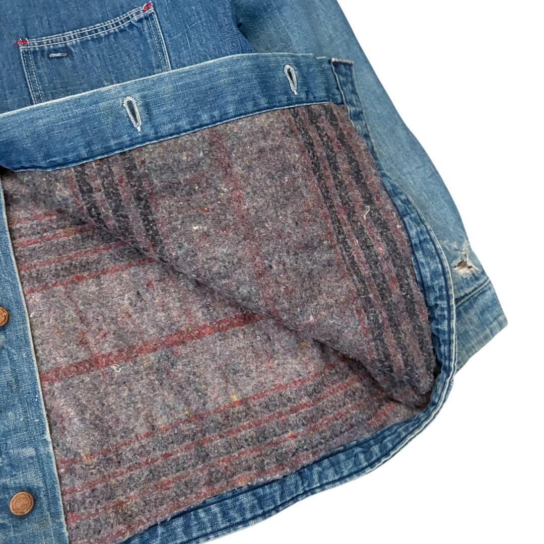 60’s USA製 Wrangler ボロ デニムカバーオール