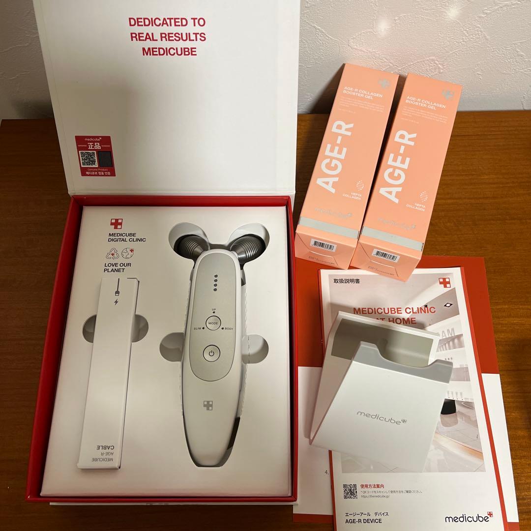 MEDICUBE AGE-R DERMA EMS SHOT リフトアップ　美顔器