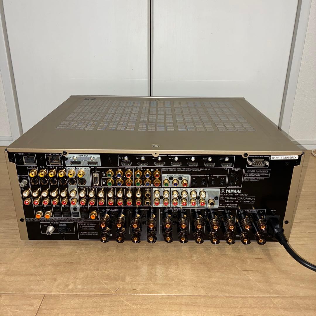 【美品】YAMAHA AVレシーバー RX-V3067定価24万 ヤマハ