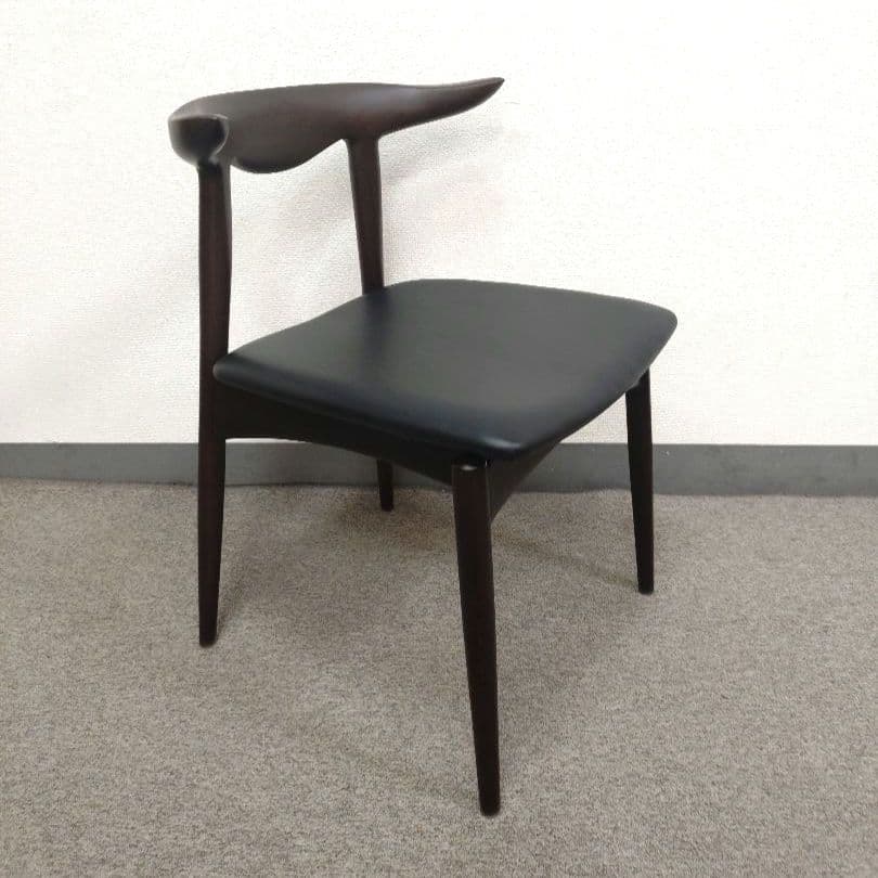 美品 AREA エリア chair A-5 ブルホーンチェア ダイニングチェア