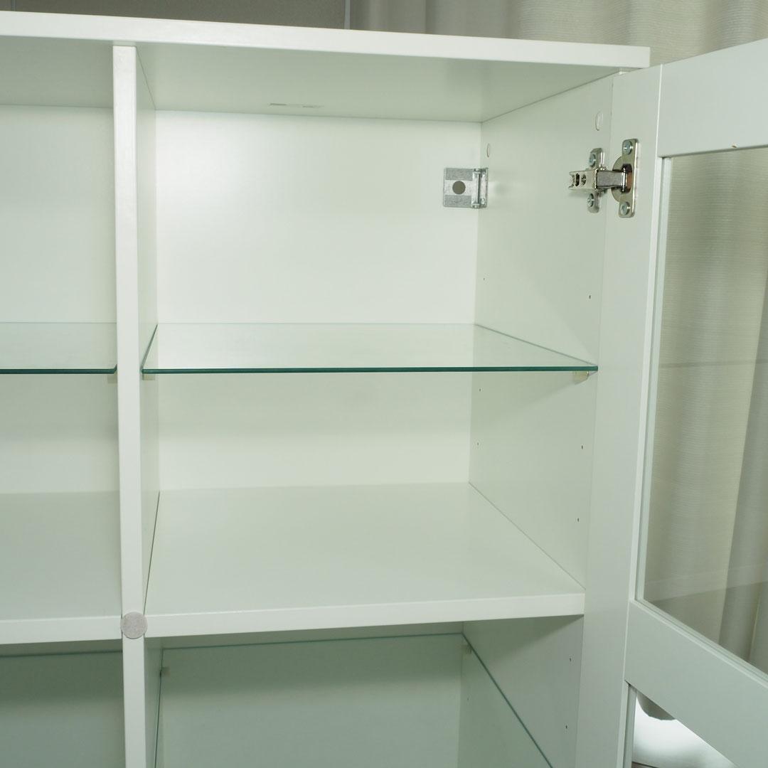 IKEA BRIMNES イケア ブリムネス ガラスケース 収納棚 陳列棚