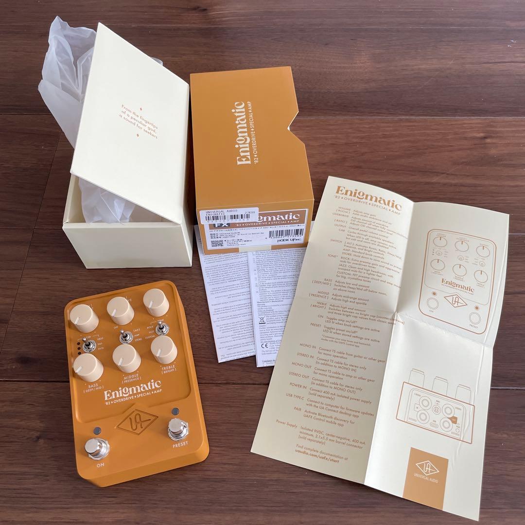 ギター UAFX Enigmtic 82 overdrive special amp