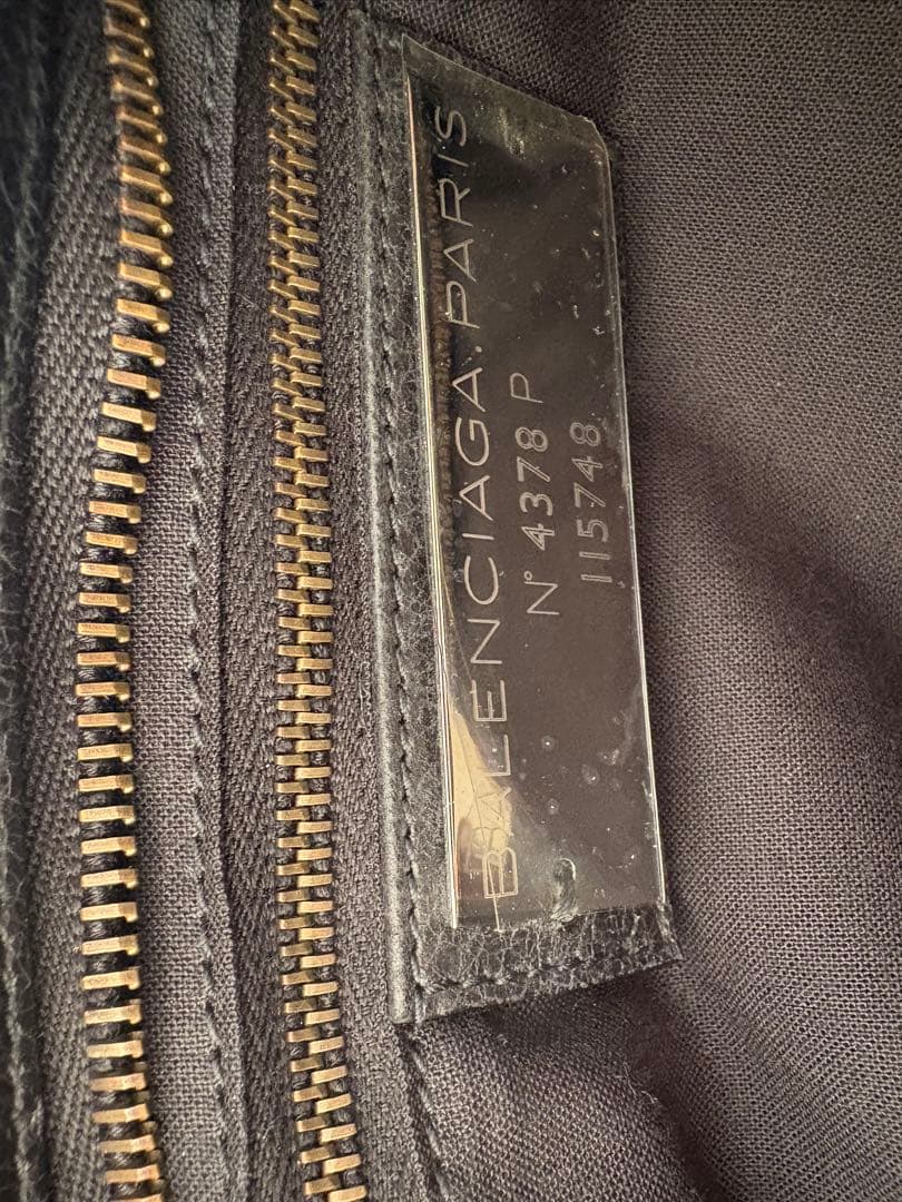 Ss 新品・未使用　BALENCIAGA シティ バッグ　ブラック