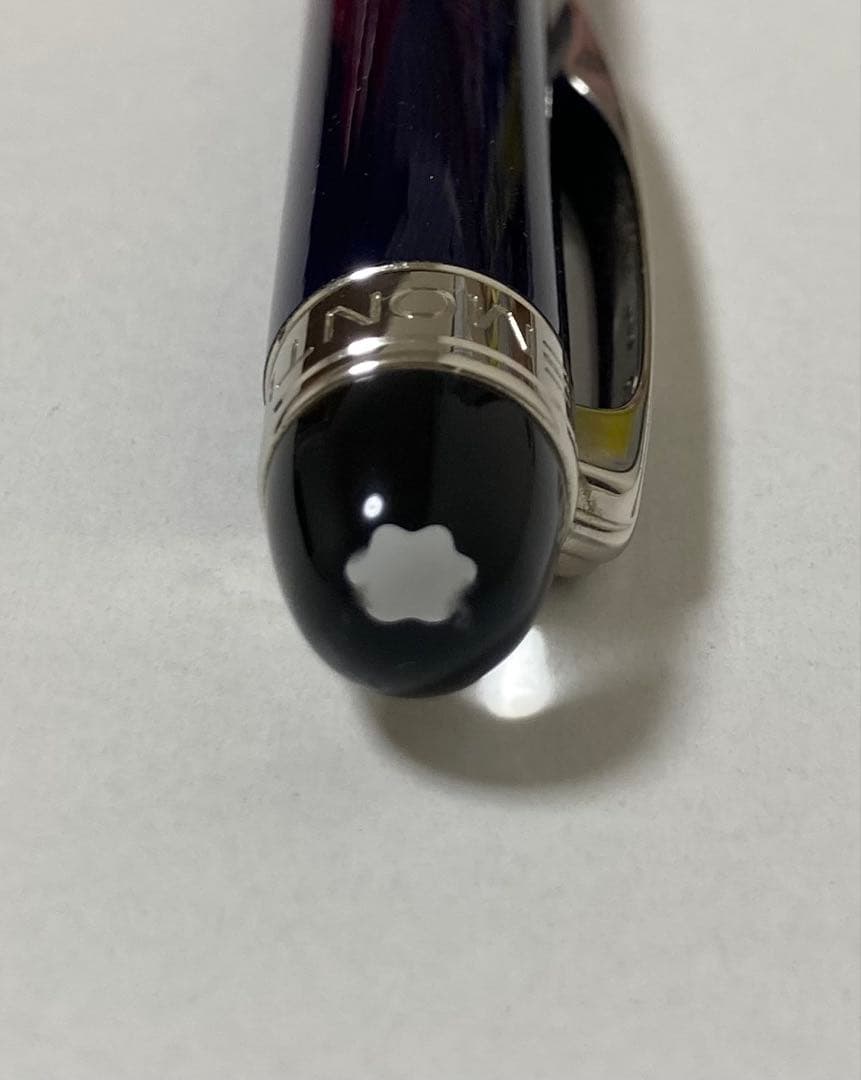 値下【希少】モンブラン スターウォーカー　ボールペン クールブルー　ツイスト式