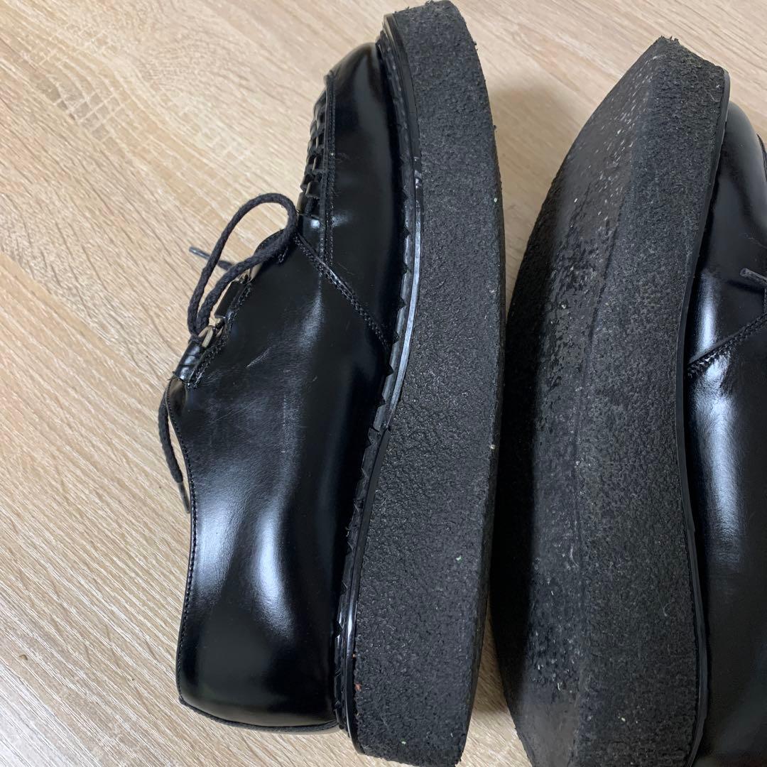 おすすめ品 e coxラバーソール(UK7)ブラックカラー(超美品)